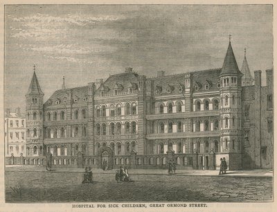 Hospital para Niños Enfermos, Great Ormond Street, Londres de English School