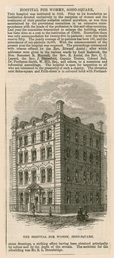 Hospital para Mujeres, Soho Square de English School