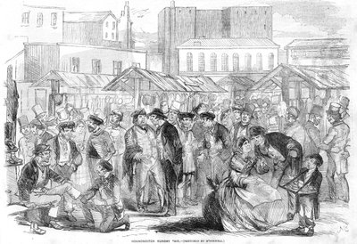 Feria dominical de Houndsditch, Londres de English School