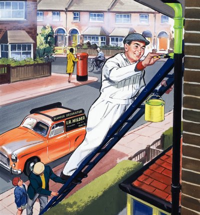 Pintor de casas de English School