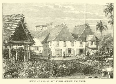Casa en Morant Bay donde Gordon fue juzgado de English School