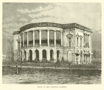 Casa en el Barrio Europeo, Calcuta, India de English School