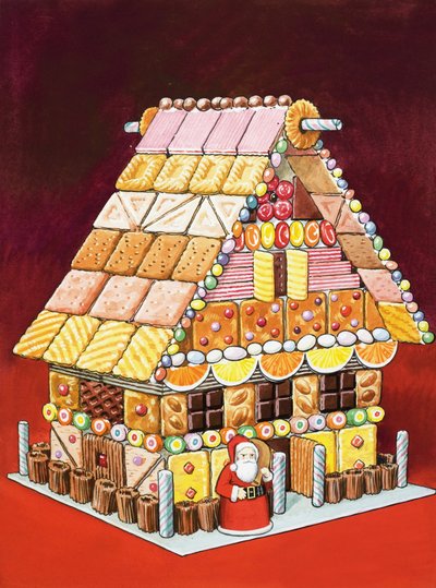 Casa de galletas de English School