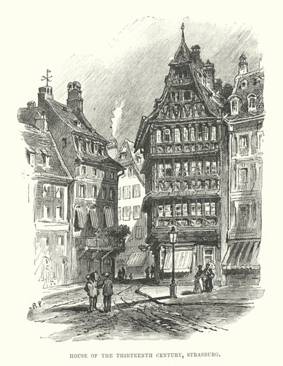 Casa del Siglo XIII, Estrasburgo de English School