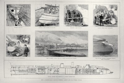 Cómo se construye un torpedero en las obras de Messrs. Yarrow y Co., Poplar, de 