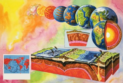 Cómo se formó la Tierra a partir del polvo cósmico de English School