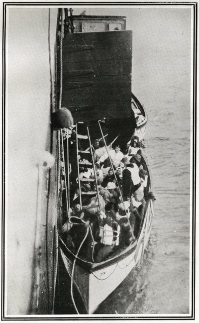 Cómo los sobrevivientes del Titanic fueron recogidos por el Carpathia, de 