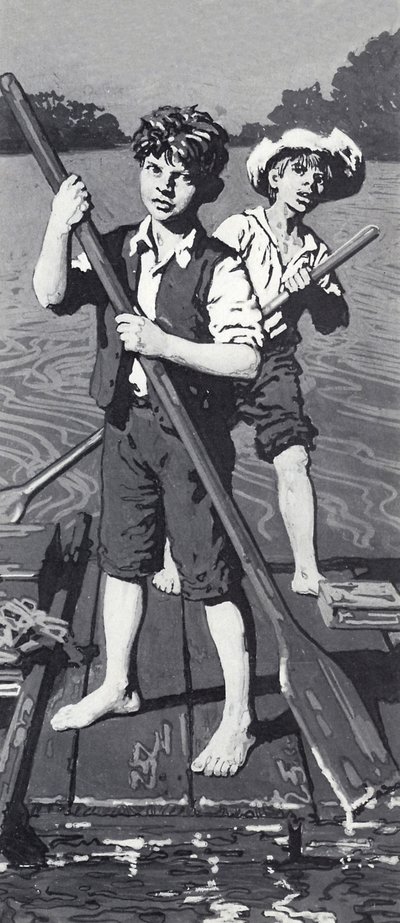 Huckleberry Finn y Tom Sawyer de English School