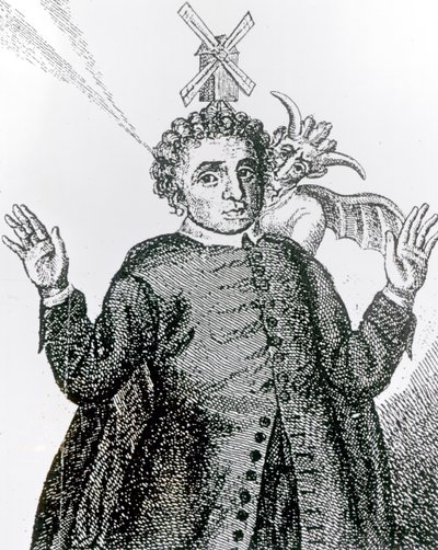 Hugh Peter (1598-1660) predicador del ejército ardiente, simpatizante de los Niveladores y partidario del regicidio de English School