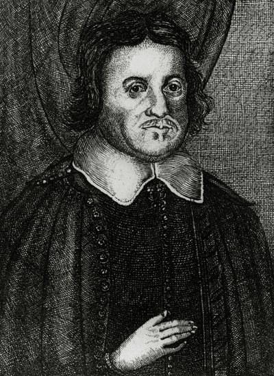 Hugh Peters, impreso por Peter Cole, c.1655 de English School