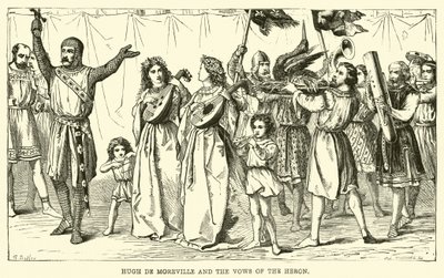 Hugh de Moreville y los Votos del Héron de English School