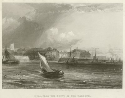 Hull, desde la boca del puerto de English School