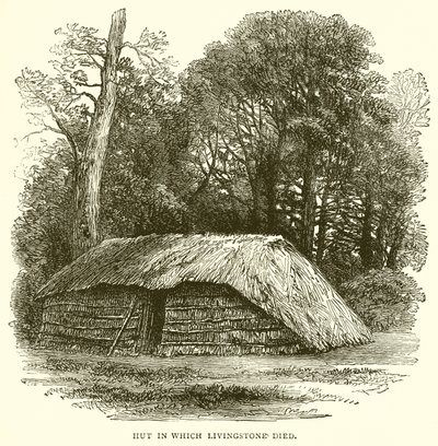 Cabaña en la que murió Livingstone de English School