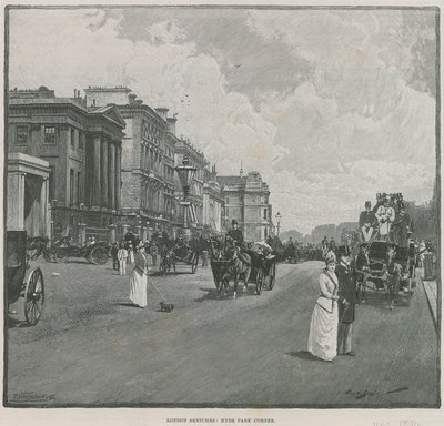 Hyde Park Corner, Londres de English School