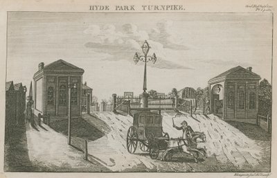 Peaje de Hyde Park, Hyde Park Corner, Londres de English School