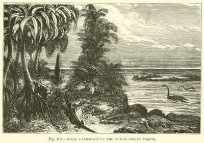 Paisaje Ideal del Período Oolítico Inferior de English School