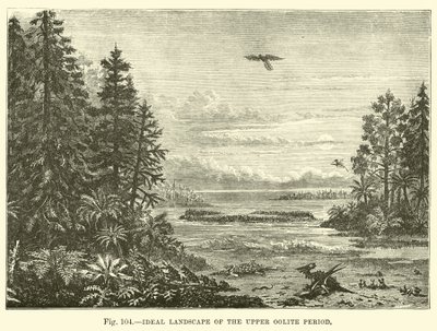 Paisaje Ideal del Período Oolítico Superior de English School