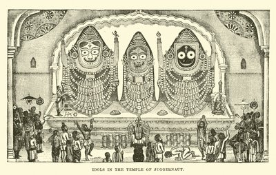 Ídolos en el Templo de Juggernaut de English School