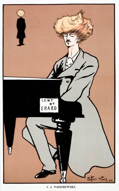 Ignacy Jan Paderewski, pianista, compositor, político y activista de la independencia polaco de English School