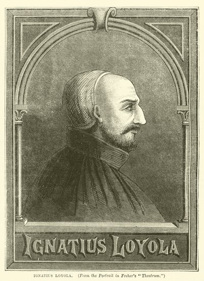 Ignacio de Loyola (grabado) de English School
