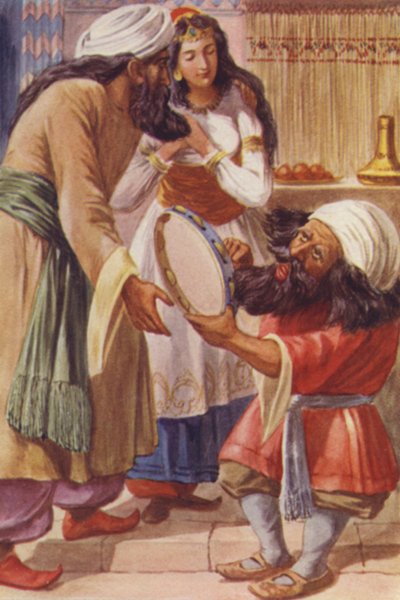 Ilustración de Alí Babá y los cuarenta ladrones de English School