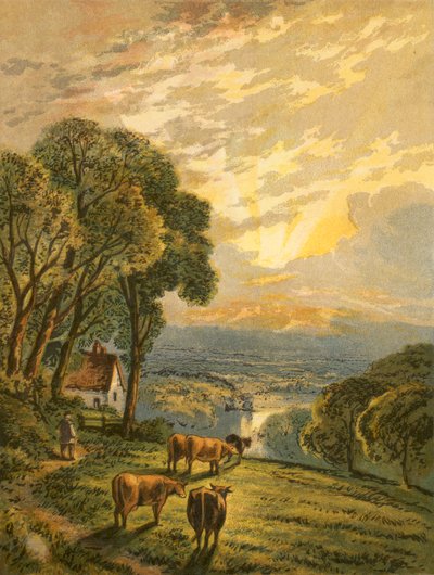 Ilustración para la Elegía de Gray de English School