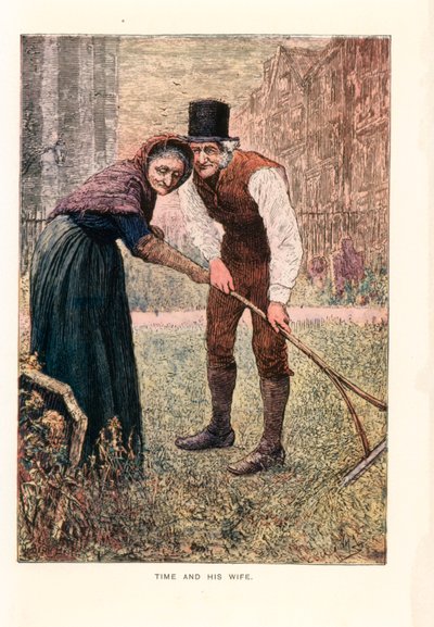 Ilustración para Grandes esperanzas (litografía en color) de English School