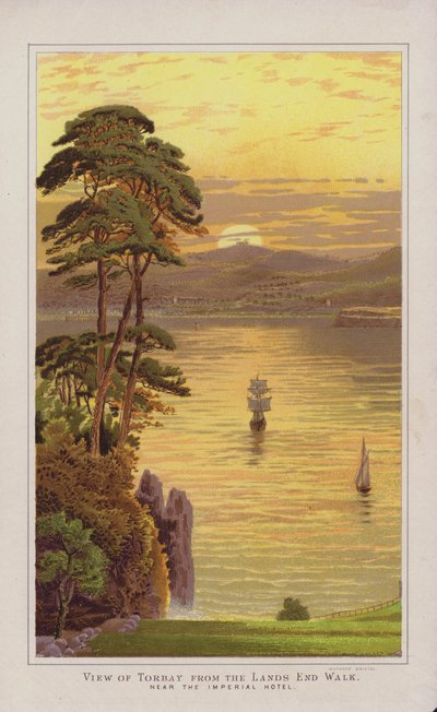Ilustración para la Guía de Torquay de English School