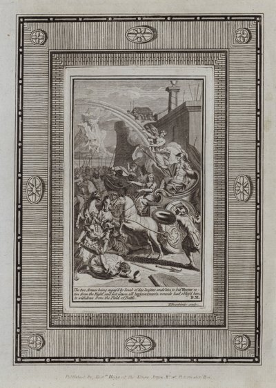 Ilustración para la Ilíada de Homero de English School