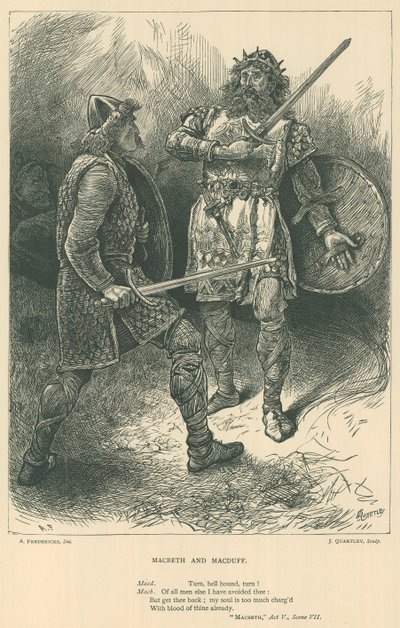 Ilustración para Macbeth de English School