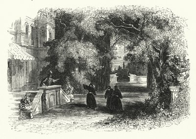 Ilustración para la ópera Don Giovanni de Mozart de English School