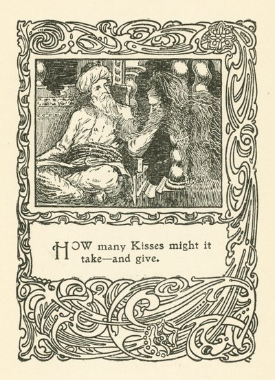 Ilustración para Rubaiyat de Omar Khayyam de English School