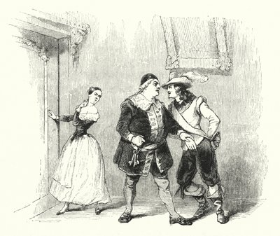 Ilustración de El barbero de Sevilla de Rossini de English School