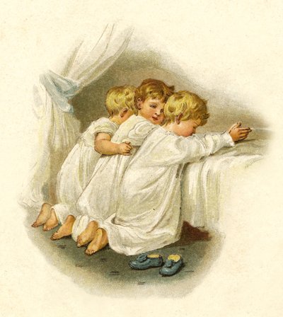 Ilustración para La Llegada de Papá Noel de English School