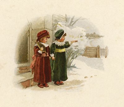 Ilustración para La Llegada de Papá Noel de English School