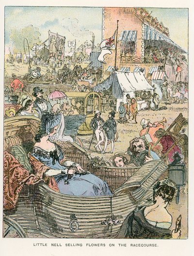Ilustración para La Tienda de Antigüedades de English School