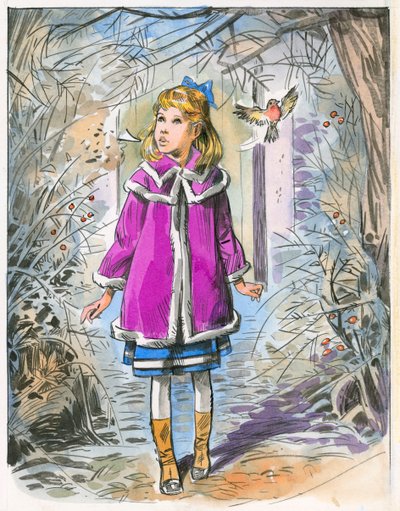 Ilustración para El jardín secreto de English School