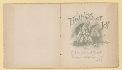 Ilustración para Tidings Of Joy de Dora Ross de English School