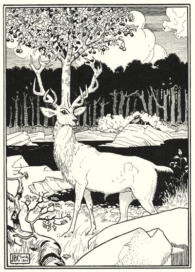 Ilustración para Las Aventuras del Barón Munchausen (grabado) de English School