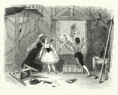 Ilustración para el ballet, Ondine o La náyade de English School
