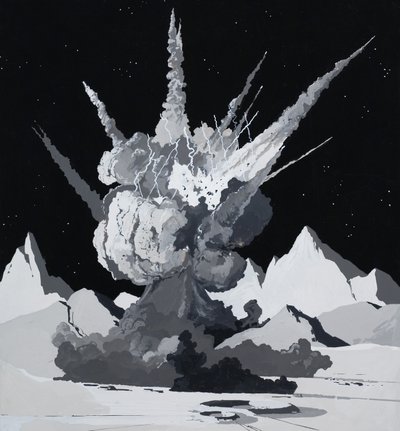 Ilustración de la historia de Arthur C. Clarke de English School