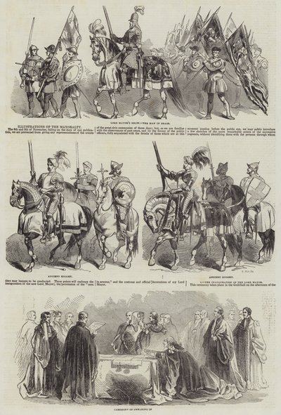 Ilustraciones de la alcaldía de English School