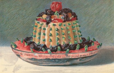 Imperial Tipsy Cake (litografía en color) de English School