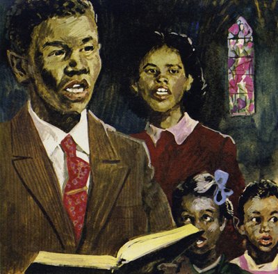 En Nueva York, Dvořák se interesó por los espirituales negros de English School