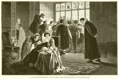 En la Embajada Inglesa, 25 de agosto de 1572 (el Día Después de San Bartolomé) de English School