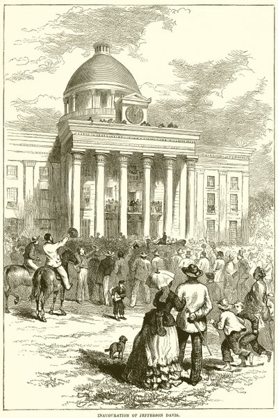 Inauguración de Jefferson Davis de English School