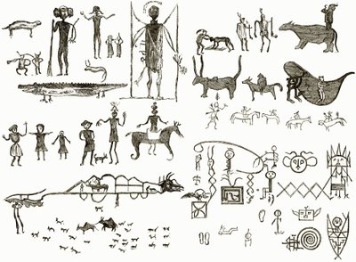 Jeroglíficos indios de English School