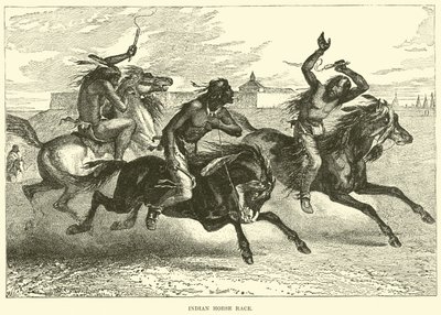 Carrera de caballos india de English School