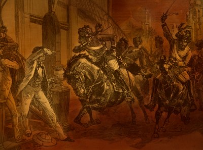 Rebelión india de 1857, ilustración de "Cassell