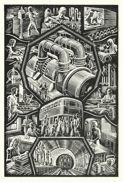 Industria (litografía) de English School